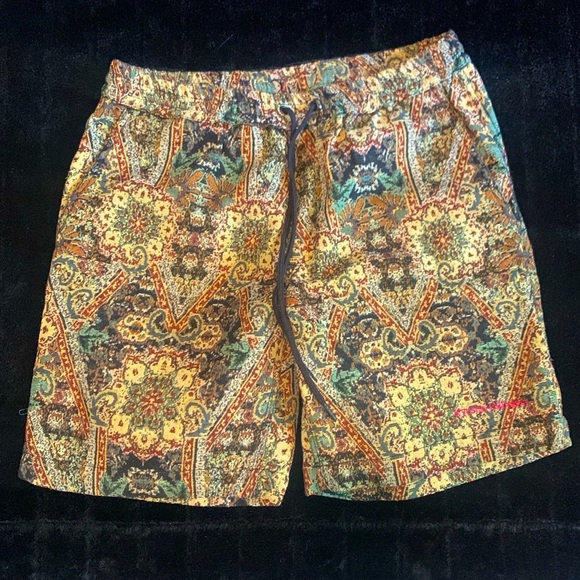Men’s River Island tapestry pull on shorts Size 34 - Picture 3 of 12